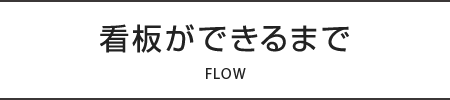 看板ができるまで